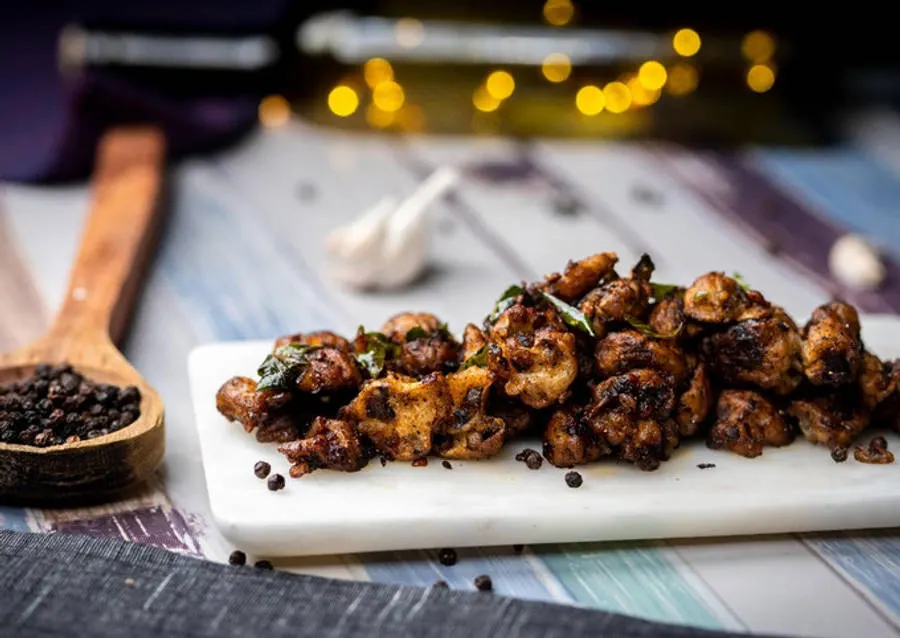 Mushroom Salt and Pepper