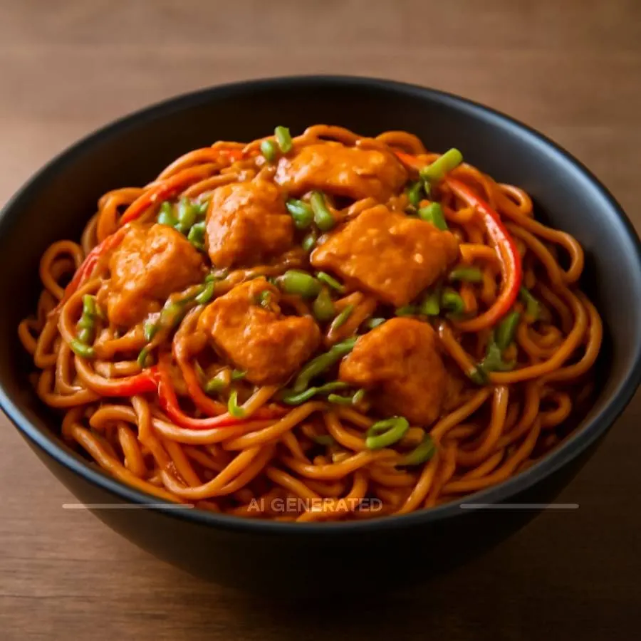 Chicken Schezwan Noodles