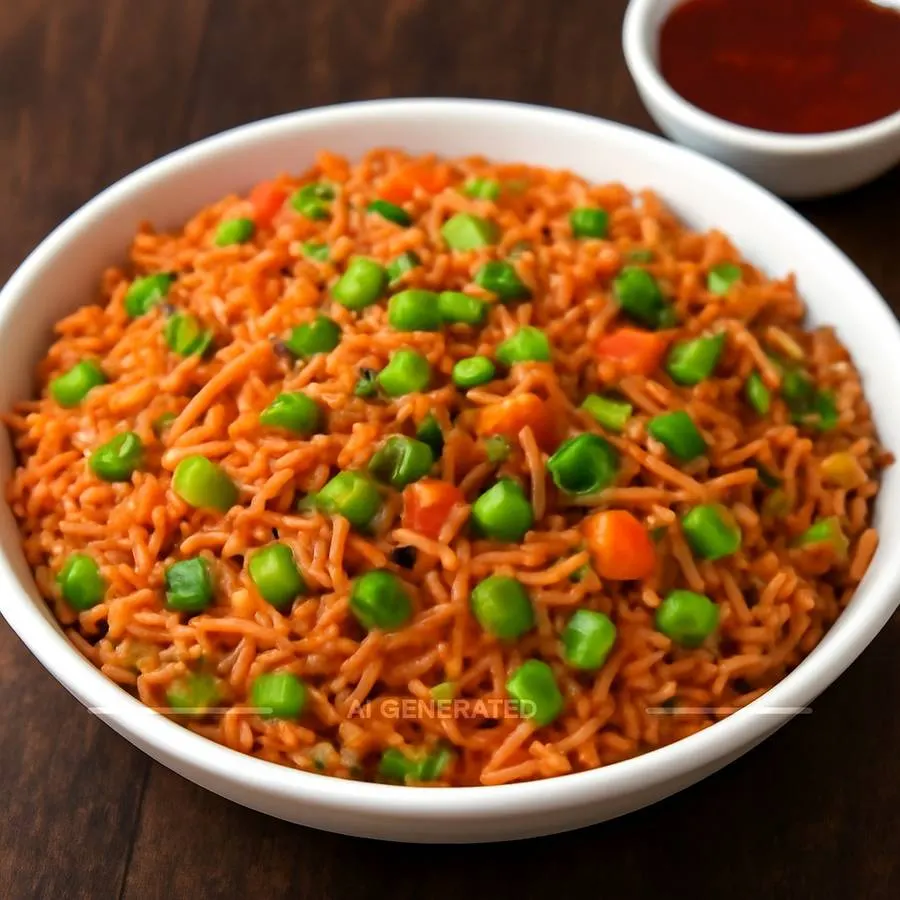 Schezwan Veg Fried Rice